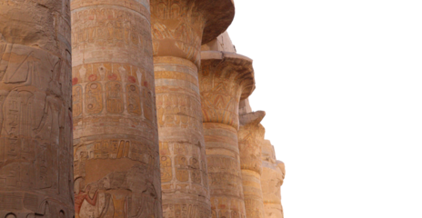 Great Hypostyle Hall at Karnak temple in Luxor, Egypt 