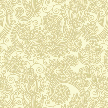 floral background with paisley and indian florals. damask style pattern for textile and decoration. classic ornament with flowers.