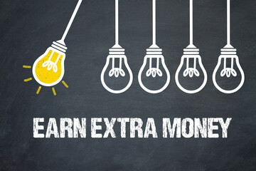 Fototapeta premium earn extra money 
