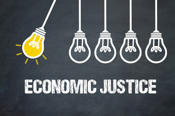 Fototapeta premium Economic Justice 