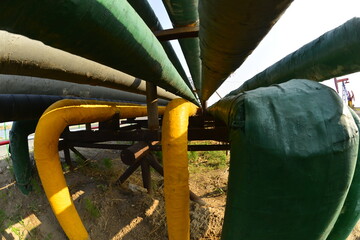 Pipes and valves, infrastructure, exploration
