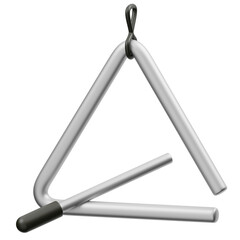 Triangle Instrument Musical Instrument 3D Icon