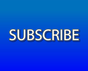 subscribe Editable Text effect vector design 