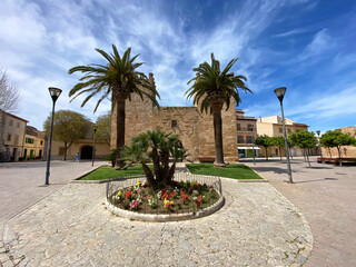 medieval Alcudia town, Majorca, Spain