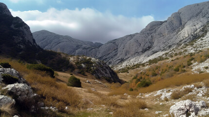 Fototapeta premium Mountain Hills Sky Mountain sky landscape nature and forest