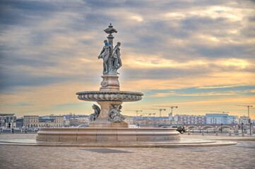Fototapeta na wymiar Bordeaux Landmarks, France
