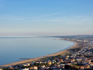 view of the city Vasto Abruzzo Adriatico