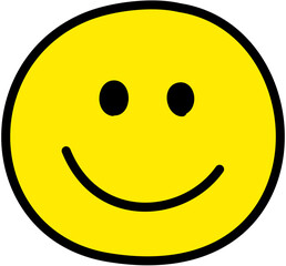 Face Expression Emoji Icon Doodle Round Face