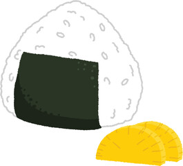 おにぎりのイラスト