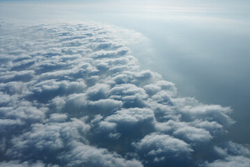 雲_飛行機からの眺め