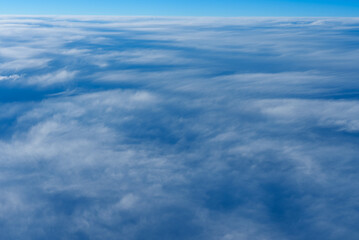 雲_飛行機からの眺め