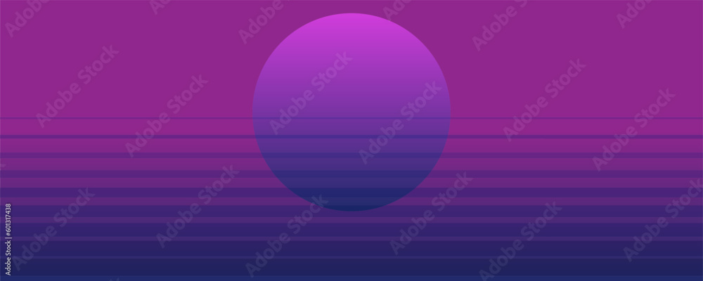 Aufkleber abstract colorful minimal geometric pattern background, multi purpose template, striped gradient sha