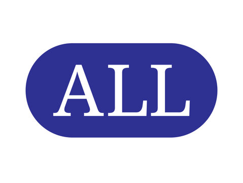 all icon all button blue