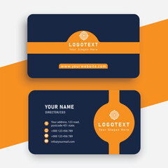 Simple Business Card Vector Design