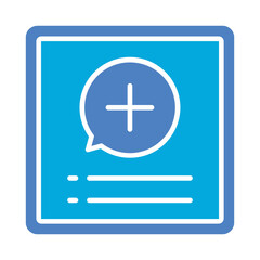 Obraz premium Medical App Icon