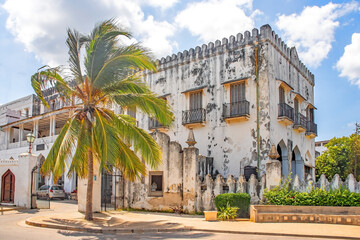 Fototapeta na wymiar City of Stone Town Zanzibar, Tanzania Island capital 