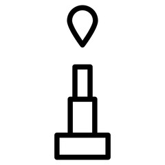 Obraz premium water line 