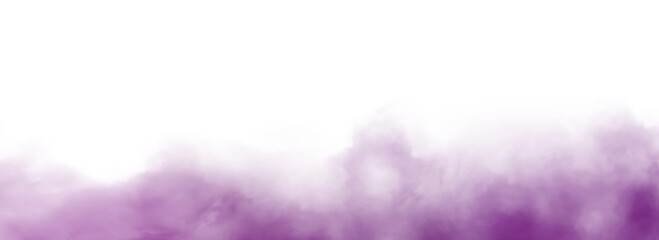 Colorful smoke steam isolated transparent background. Fog and mist effect for text or space