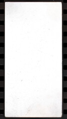 Obraz premium 16mm Vintage Film Frame Overlay with dust, scratches light leaks and flares