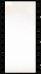 16mm Vintage Film Frame Overlay with dust, scratches light leaks and flares