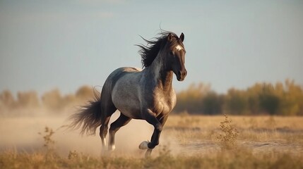 Fototapeta premium horse in the field