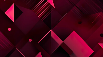 ワインレッドの抽象的な模様の背景　Generative AI