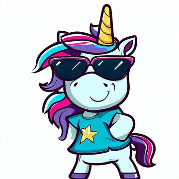 licorne styl&eacute;
