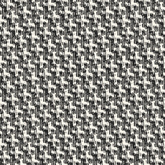 Charcoal Irregularly Woven Textured Checkered Pattern