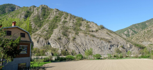 Piemont Gebirge in Italien - Parco Naturale Regionale dell'Antola