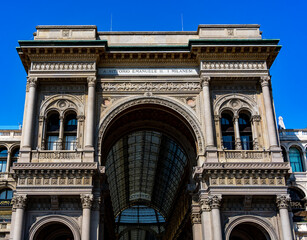 Fototapeta na wymiar Die schöne Stadt Mailand in Italien