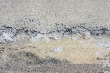 the abstract form on the grunge floor