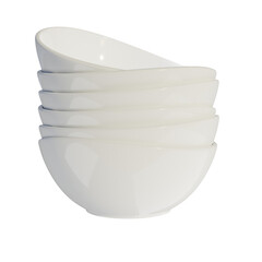 White bowls