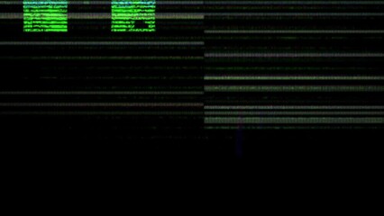 art illustration video background graphic motion animation 4k quality footage design concept of screen flicker glitch