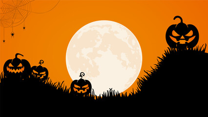 The spooky night background. Spooky night halloween background. Halloween theme dark background. Halloween spooky night background
