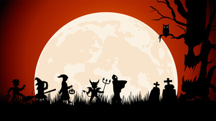 The spooky night background. Spooky night halloween background. Halloween theme dark background. Halloween spooky night background
