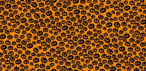 Halloween holiday. Seamless background. Halloween background, Halloween seamless pattern
