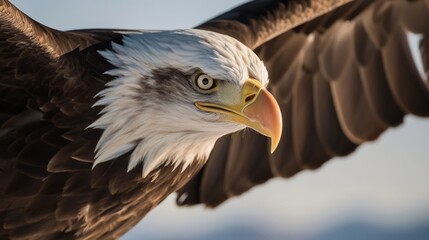 Obraz premium american bald eagle