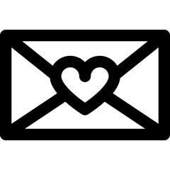 Valentine Letter Icon