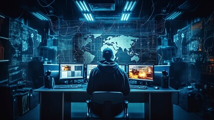 Masked Hacktivist Organizes Massive Data Breach Attack on Corporate Servers, Generative AI