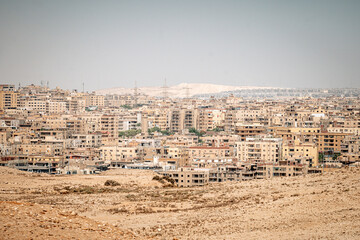 Obraz premium unfavorable neighborhood for the poor population of the old town.