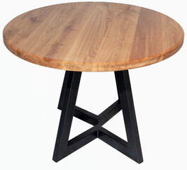 Furniture, various types of wooden furniture on a white background 