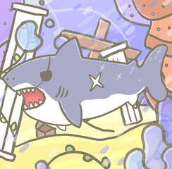R:もっとメルヘンな水族館RX☆サメの潜む海②＋