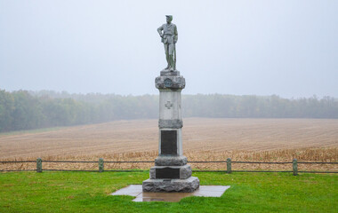 Obraz premium Monument at Monocacy National Battlefield