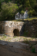 Obraz premium Canal Ruins at Harpers Ferry National Historical Park