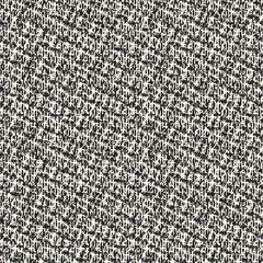 Monochrome Distressed Burlap Textured Pattern