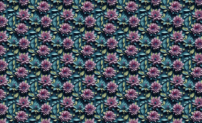 Bright Floral Texture for wallpapers, cards, backgrounds