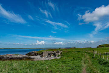 Fototapeta na wymiar Views around Penrhos Beach and Nature reserve , Anglesey