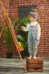 happy colorful childhood