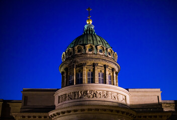 Fototapeta premium Kazan Cathedral in Saint Petersburg
