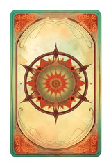 Card deck design. Card back design. 2d mobile game asset made with Generative AI
